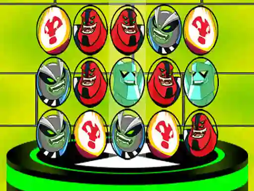 Hra Ben 10 Match 3 Aliens online