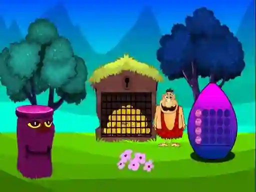 Hra Caveman Treasure Escape online