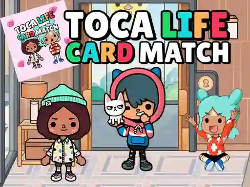 Hra Toca Life Memory Card Match online