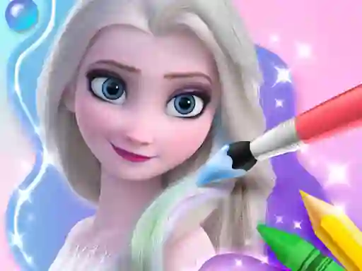 Hra Coloring Book For Elsa online
