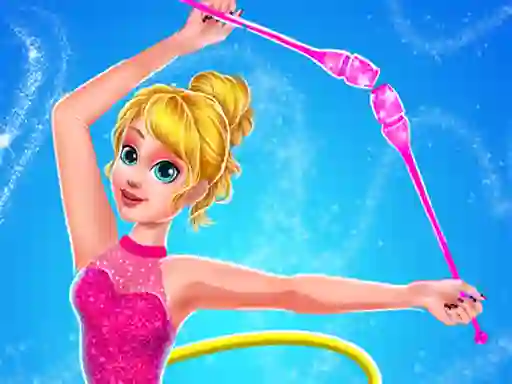 Hra Gymnastics Games for Girls Dress Up online
