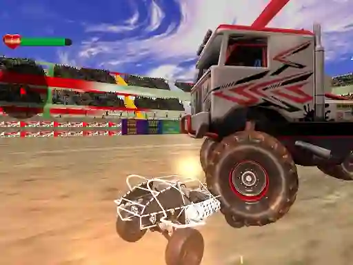Hra Crazy Buggy Demolition Derby online