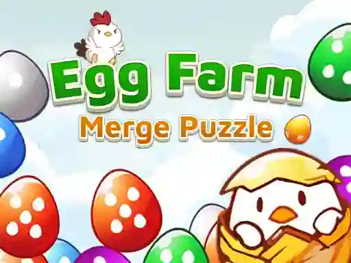 Hra Egg Farm Merge Puzzle online