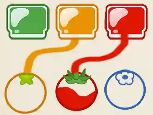 Hra Pick Color Paint Fruits online