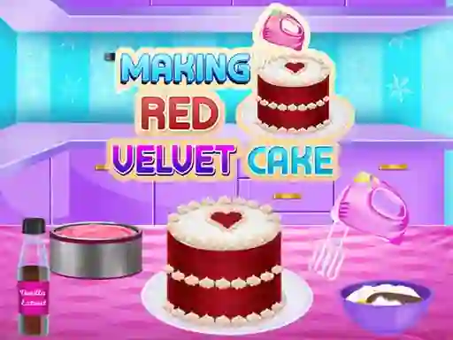 Hra Making Red Velvet Cake online