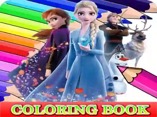 Hra Coloring Book for Frozen Elsa online