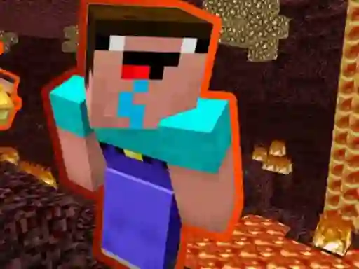 Hra Noob Parkour: Nether online