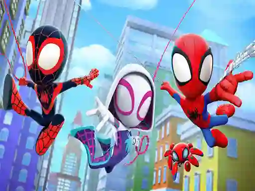 Hra Spidey and his Amazing Friends Swing Into Action! online
