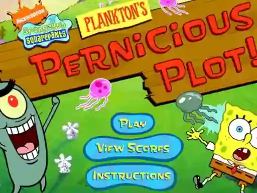 Hra Plankton's Pernicious Plot online