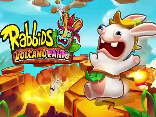 Hra Rabbids Volcano Panic online