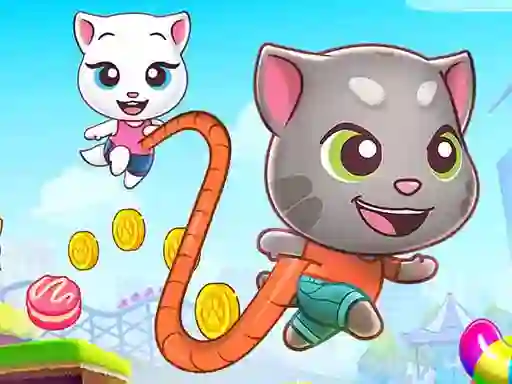 Hra Tom & Angela Jump online