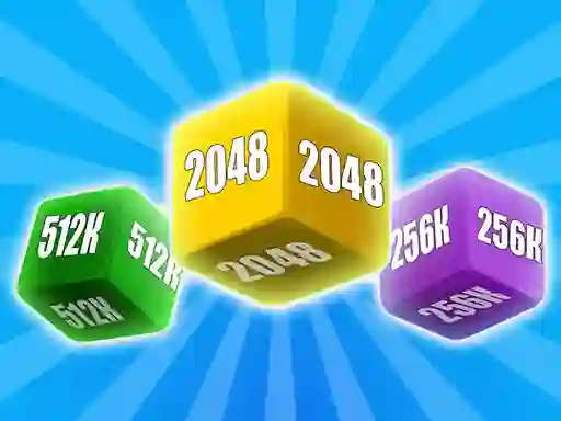 Hra Merge Cubes 2048 3D online
