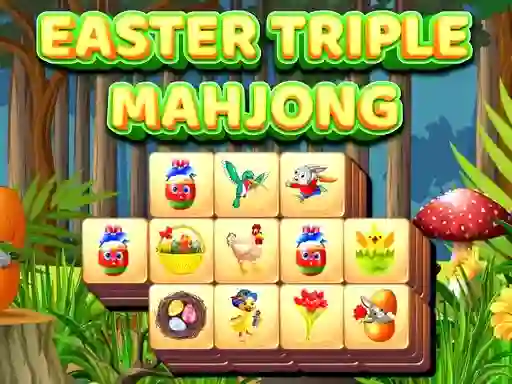 Hra Easter Triple Mahjong online