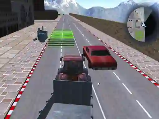 Hra Tractor Driving Garbage collect online