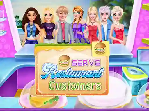 Hra Serve Restaurant Customers online