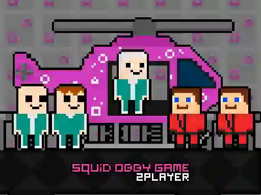 Hra Squid Obby Game 2Player online