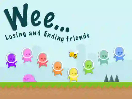 Hra Weee Losing and finding friends online