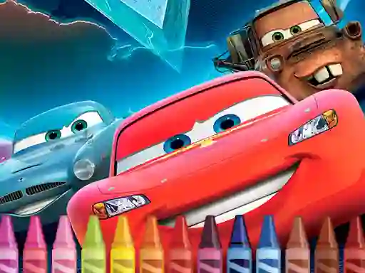 Hra McQueen Coloring online