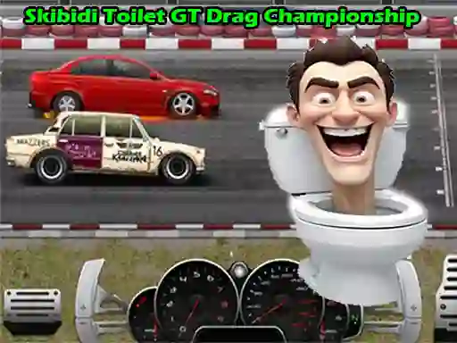 Hra Skibidi Toilet GT Drag Championship online