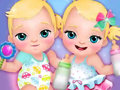 Hra My New Baby Twins online