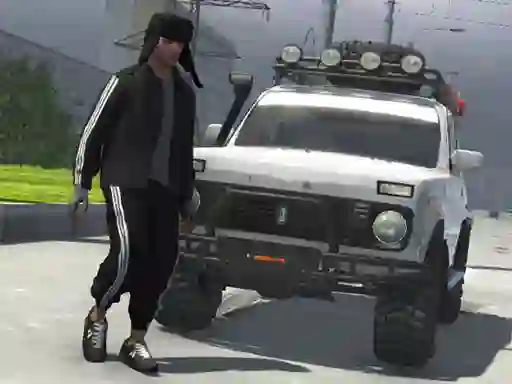 Hra Russian Taz Driving 3 online