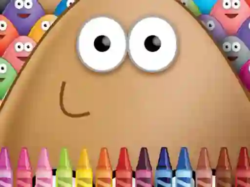 Hra Pou Coloring online