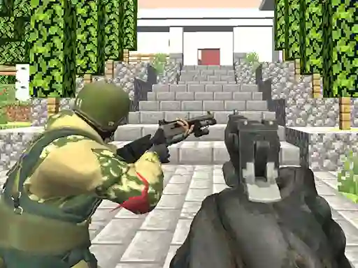 Hra Blocky siege online
