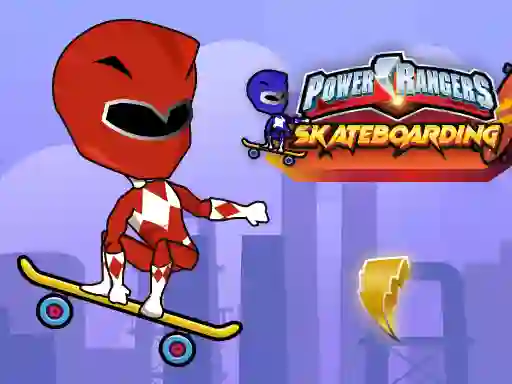Hra Power Rangers Skateboading online