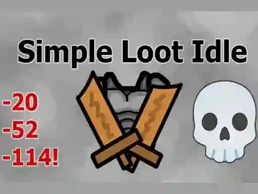 Hra Simple Loot Idle online