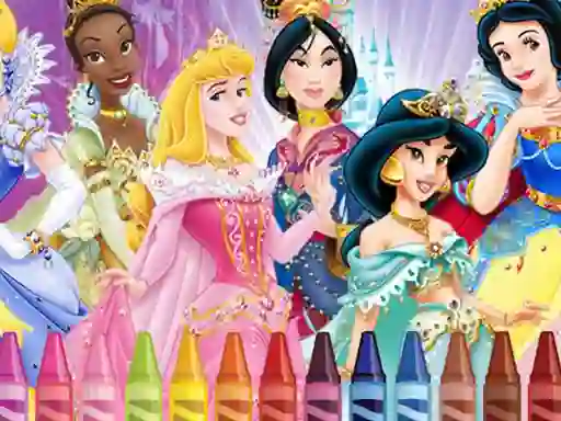 Hra Princess Coloring online