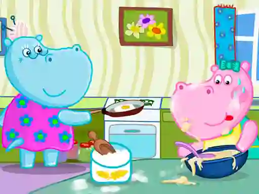 Hra Hippo Cooking School online