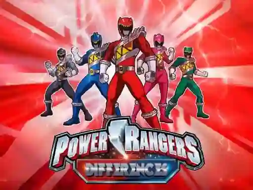 Hra  Power Rangers Differences online