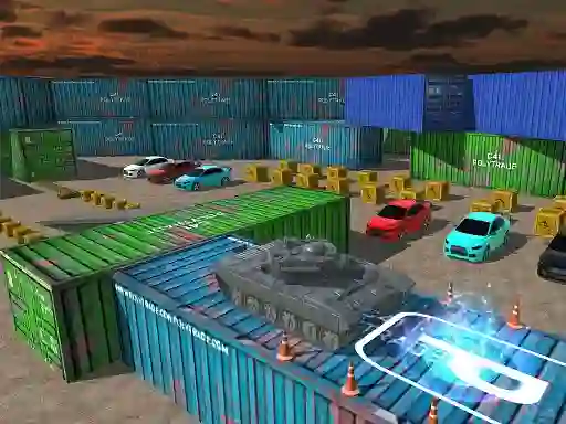 Hra Tank Parking 3D Sim online