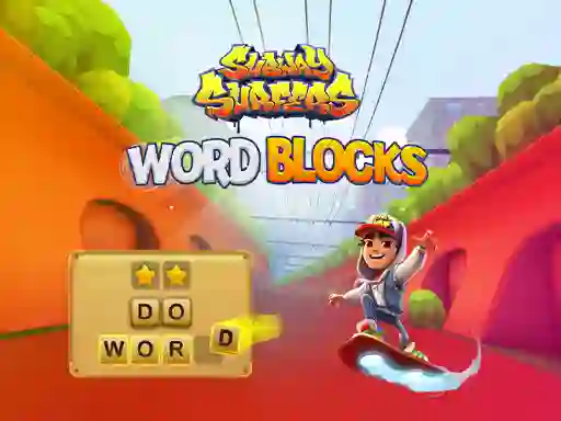 Hra Subway Surfers Word Blocks online
