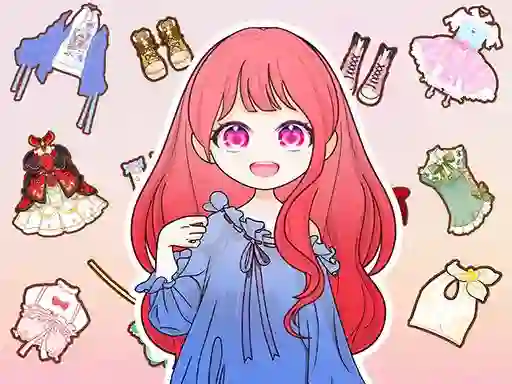 Hra Dress Up Sweet Doll online