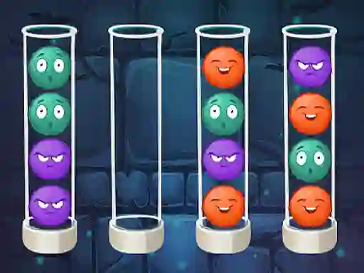 Hra Fluffy Balls - Sorting online