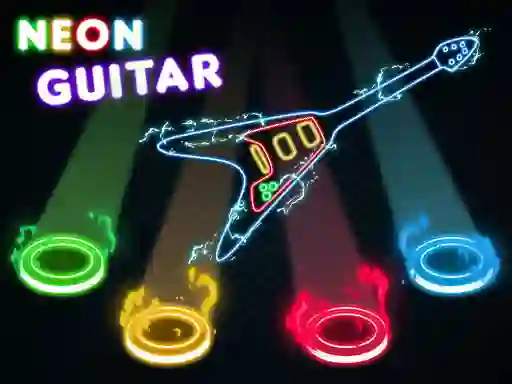 Hra Neon Guitar online