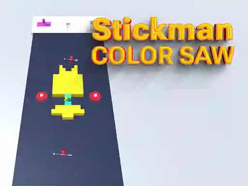 Hra Stickman Color Saw online