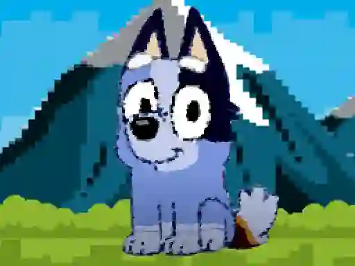 Hra Bluey dog pixal online