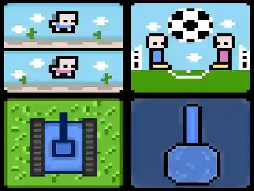 Hra 4 Games For 2 Players online