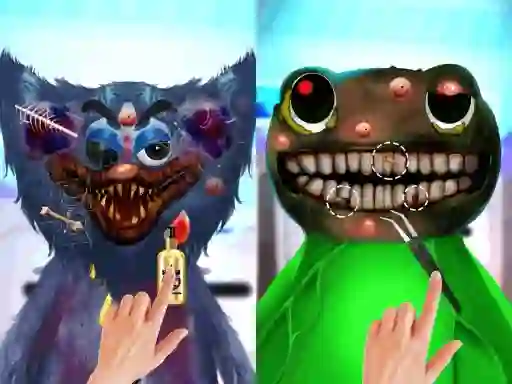 Hra Huggy ASMR Monster Makeover online