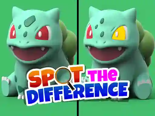 Hra Pokimon Spot the differences online