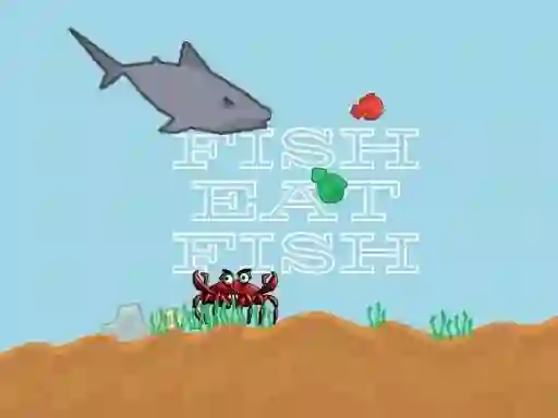 Hra Fish eat fish 2 player online