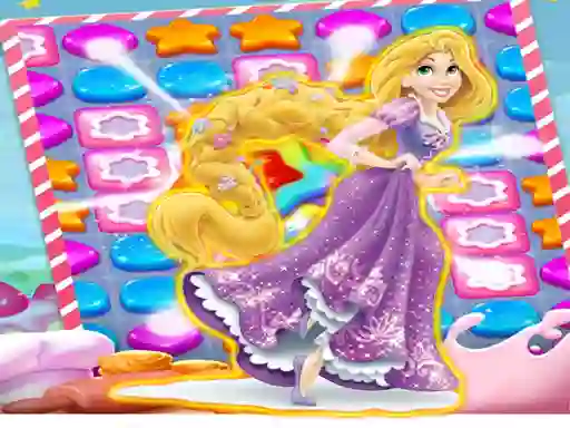 Hra Princess Rapunzel Match3 online