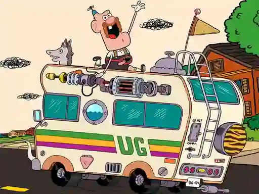Hra Uncle Grandpa Hidden online