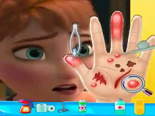 Hra Anna hand doctor online
