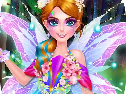 Hra Fairy Magic Makeover Salon Spa online
