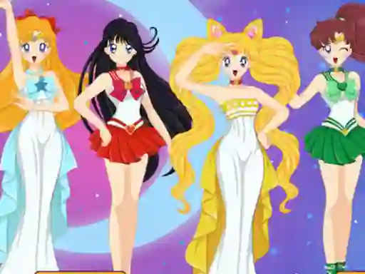 Hra Sailor Moon Character Creator online