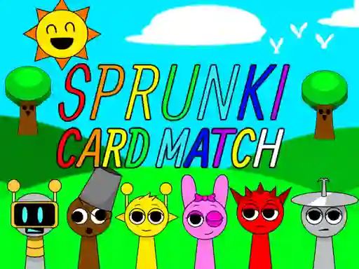 Hra Sprunki Card Match online