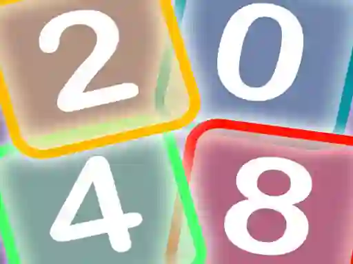Hra Neon Game 2048 online